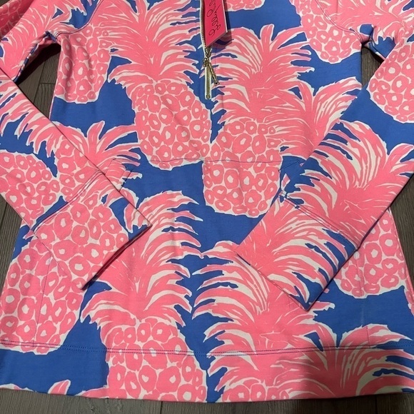 Lilly Pulitzer UPF 50+ Skipper Popover Little Flamenco XXS‎ NEW - Picture 5 of 6